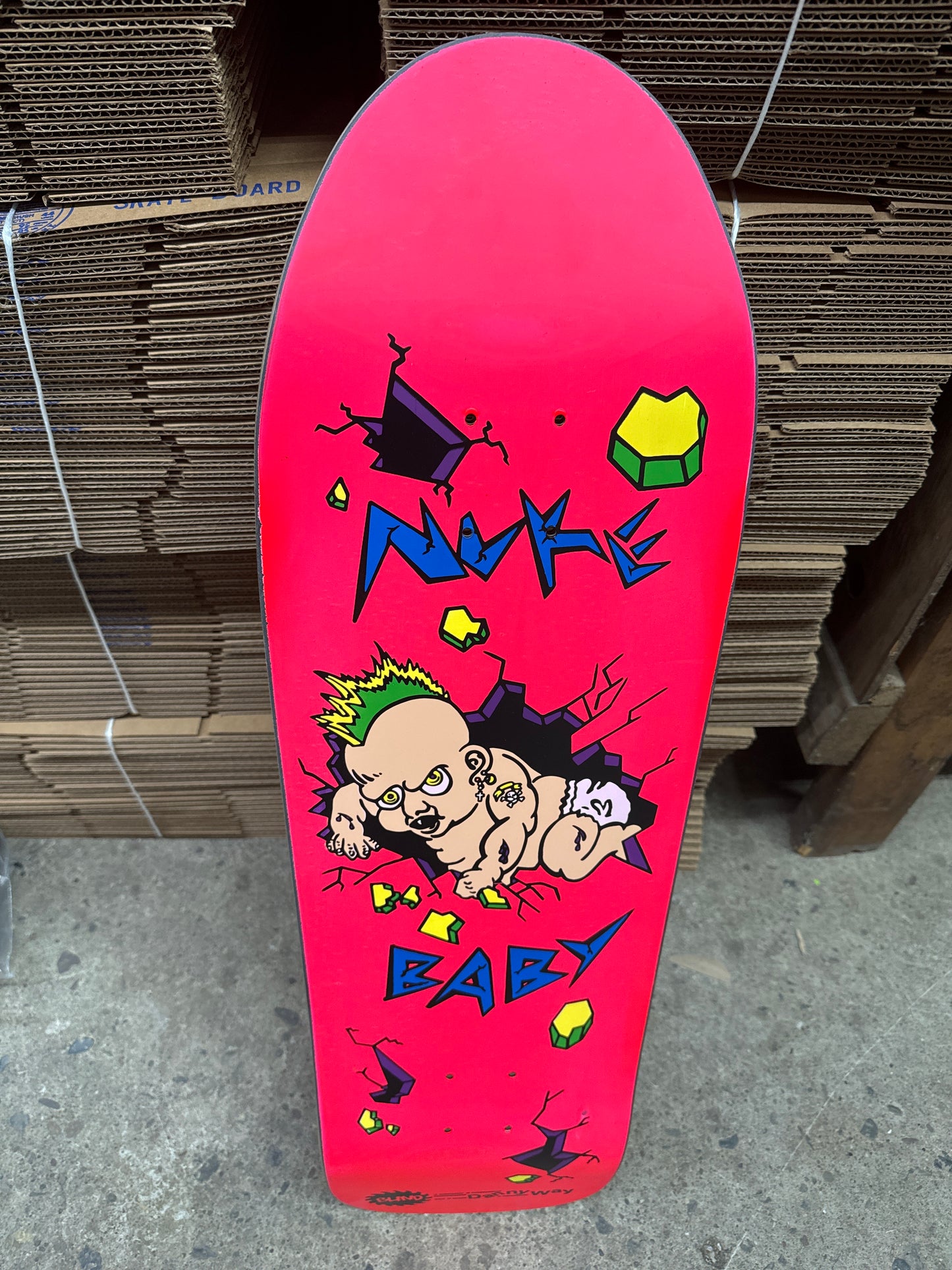 **BLEM** Blind Danny Way Nuke Baby Reissue Skateboard Deck