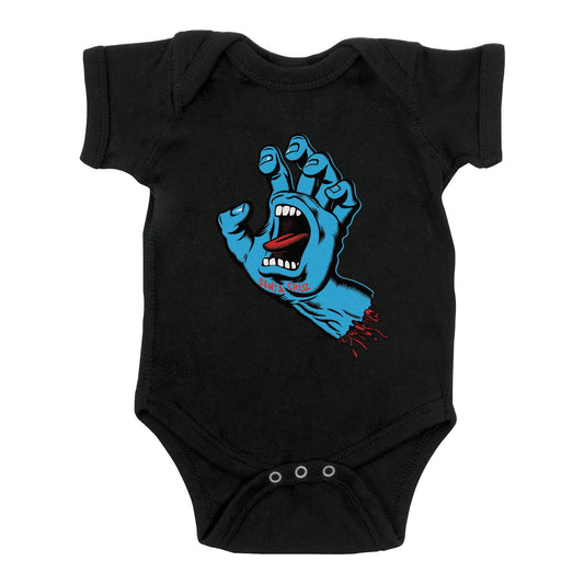Santa Cruz Screaming Hand Baby One Piece Onesie (Choose Color)