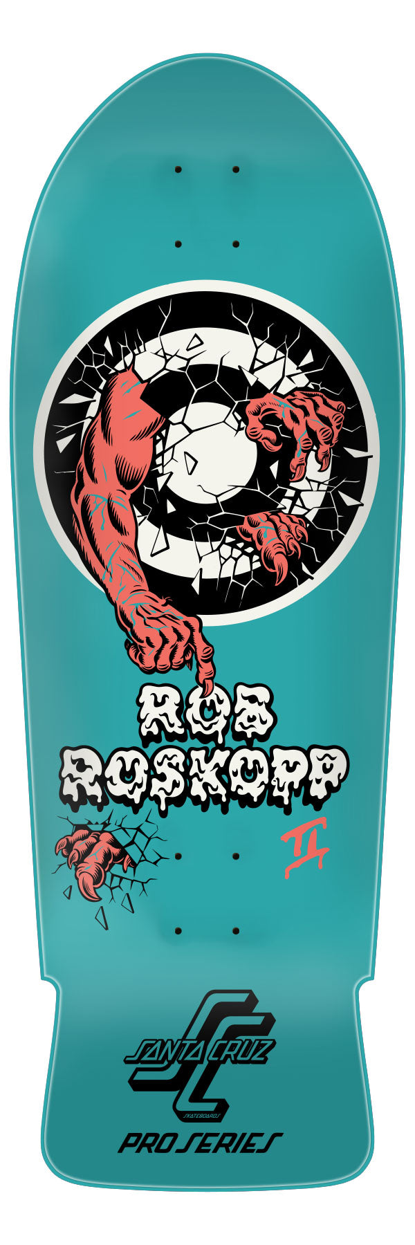 Santa Cruz Roskopp Two Reissue Deck 9.63" (Pastel Dip)