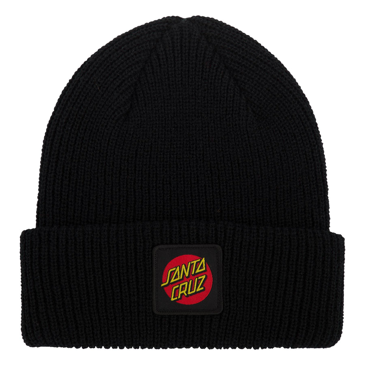 Cruz Label Long Shoreman Santa Cruz Beanie (Black)