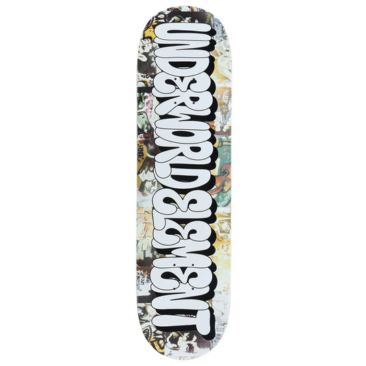 Heritage Underworld Element Graffiti Scrapbook EX7 Skateboard Deck 8.5"