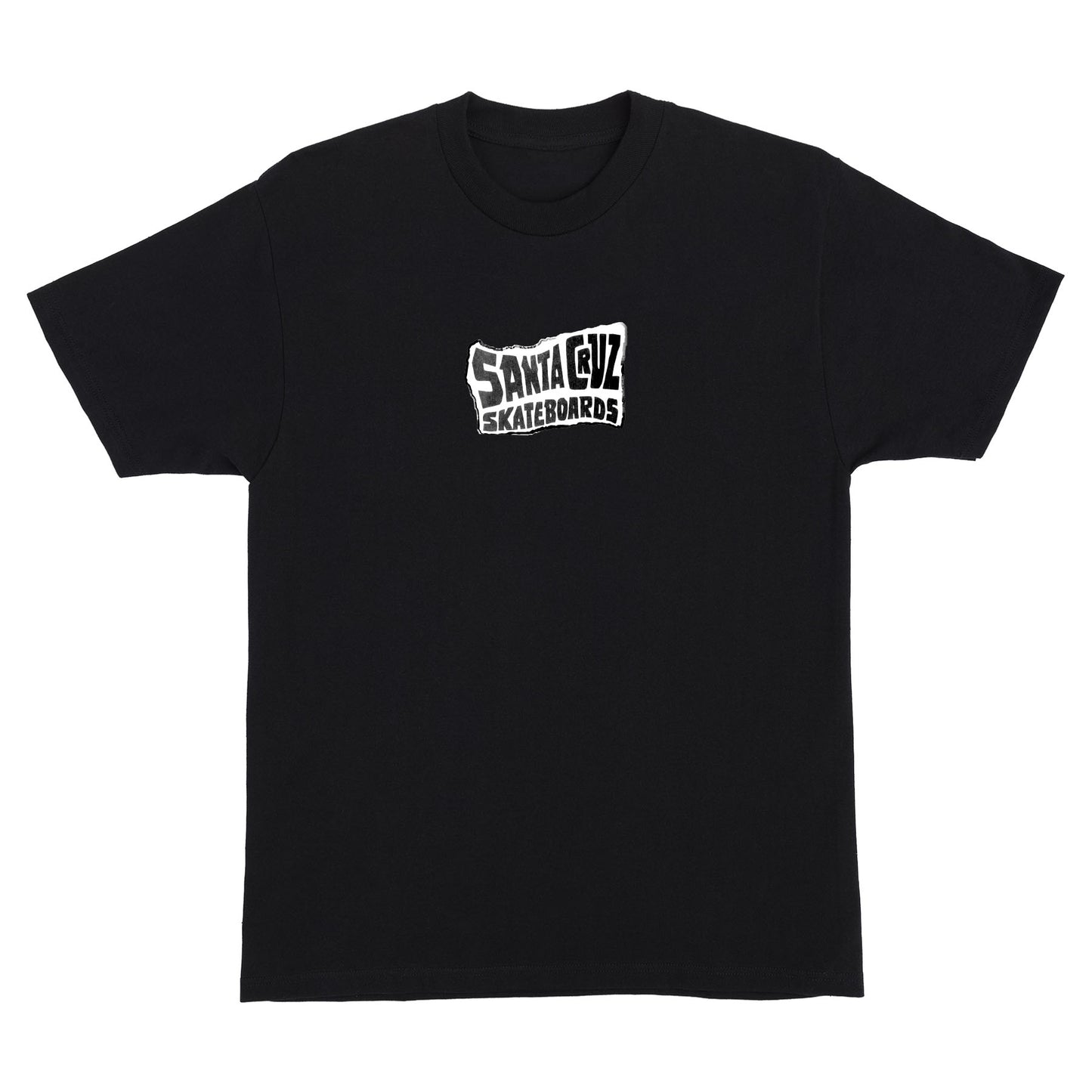 Santa Cruz Ad Collage Heavyweight T-Shirt - Black