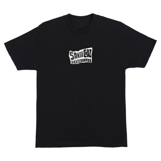 Santa Cruz Ad Collage Heavyweight T-Shirt - Black