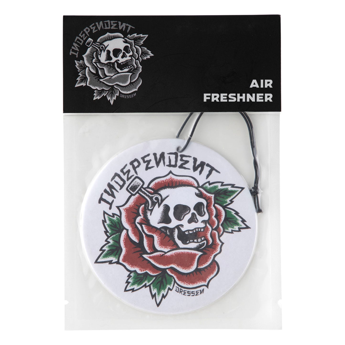 Independent Dressen Skull Rose Air Freshener - White
