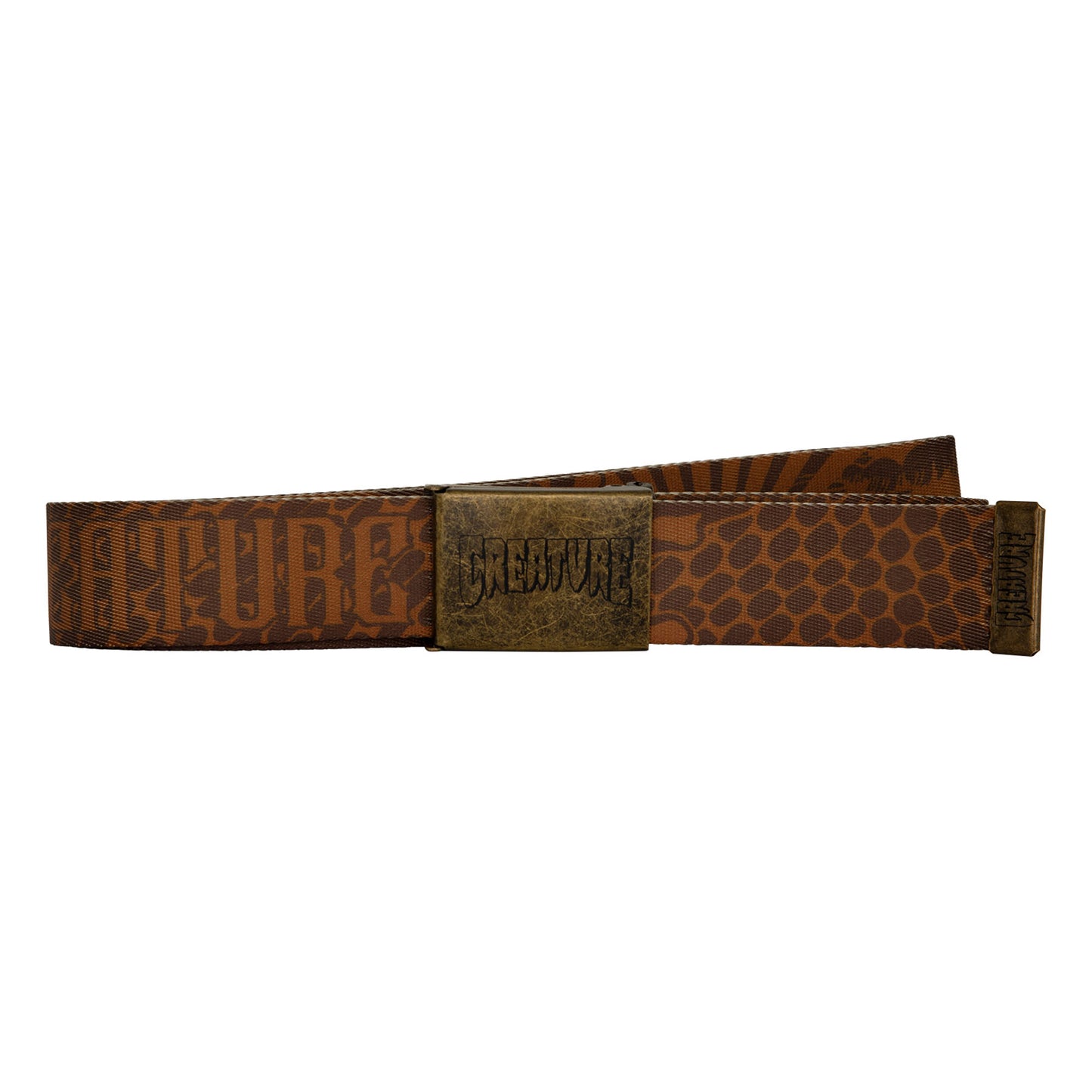 Creature High Country Web Belt - Brown OS