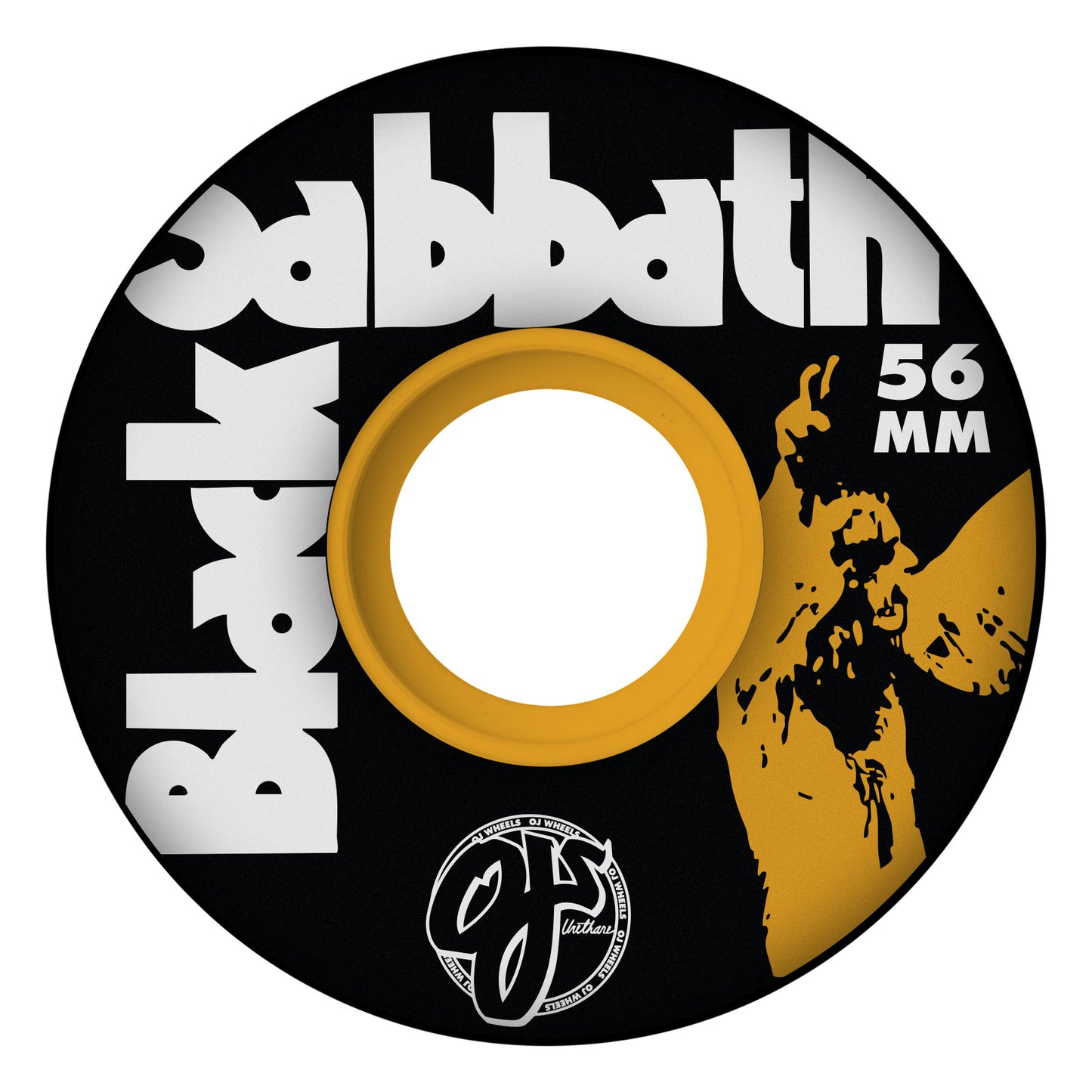 56mm Black Sabbath Vol 4 Feyframe 78a OJ Skateboard Wheels