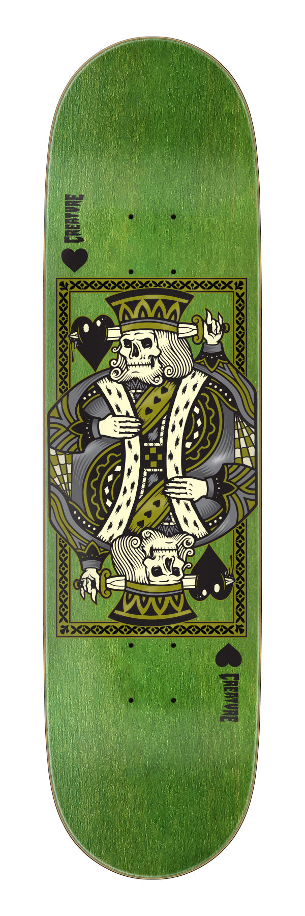8.20in Heshking Small Creature Twin Skateboard Deck