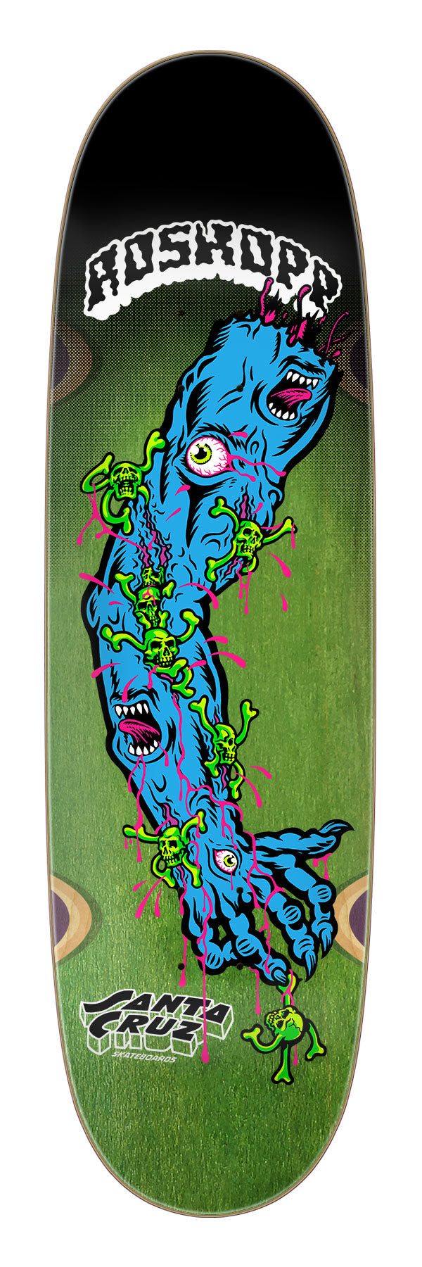 9.00in Rob Roskopp Screaming Arm Santa Cruz Skateboard Deck