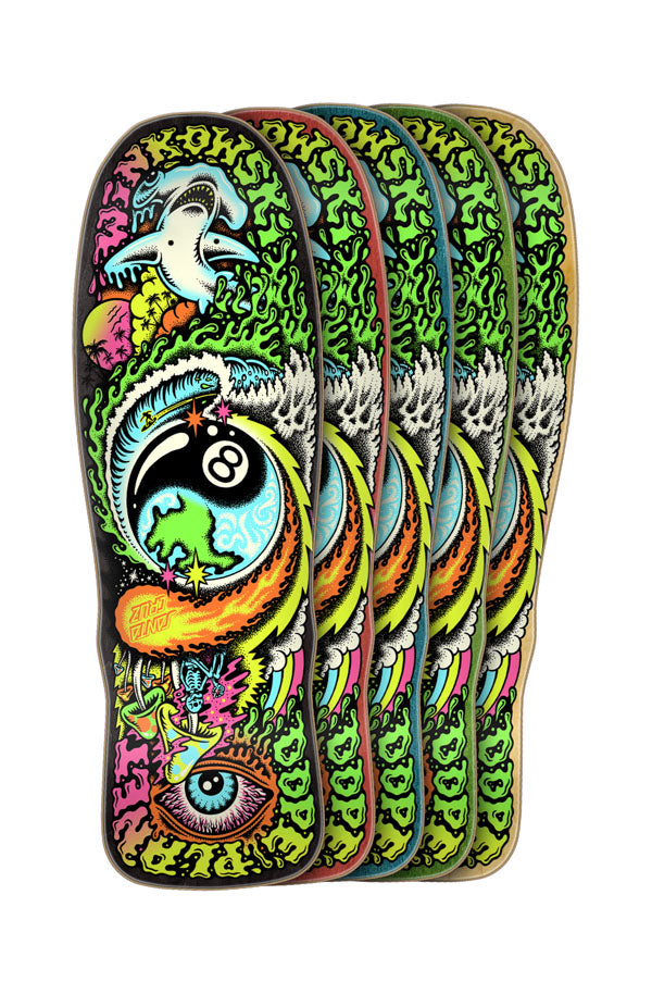 8.75in Erick Winkowski Dope Planet Micro Santa Cruz Freaks Skateboard Deck