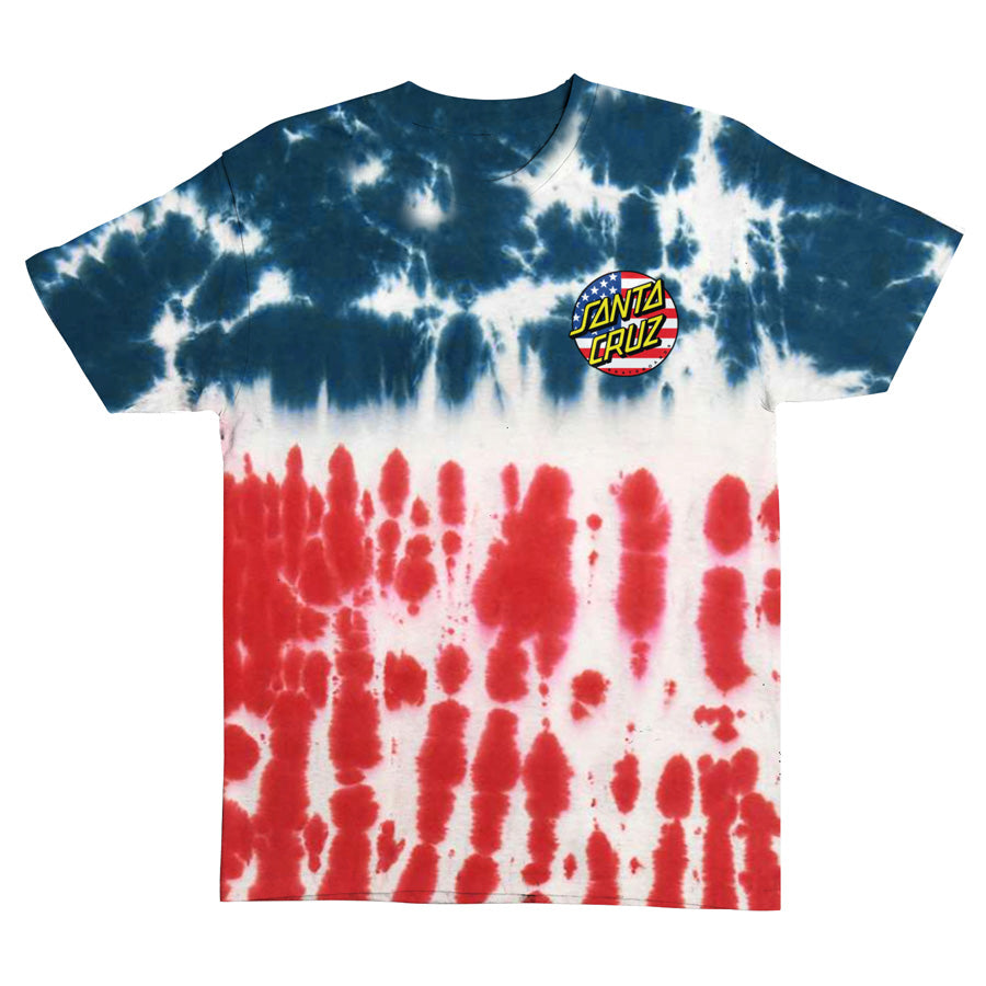 July 4th Dot Mens Santa Cruz T-Shirt