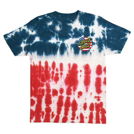 July 4th Dot Mens Santa Cruz T-Shirt