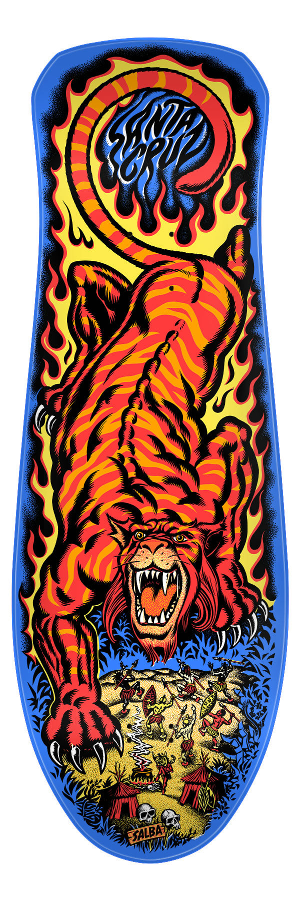 **PRE ORDER** Salba Tiger Reissue Skateboard Deck 10.3in x 31.1in Santa Cruz