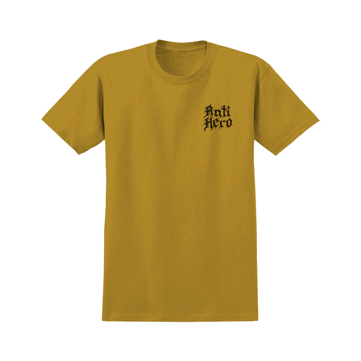 Antihero Coat of Arms T-Shirt - Mustard Heather