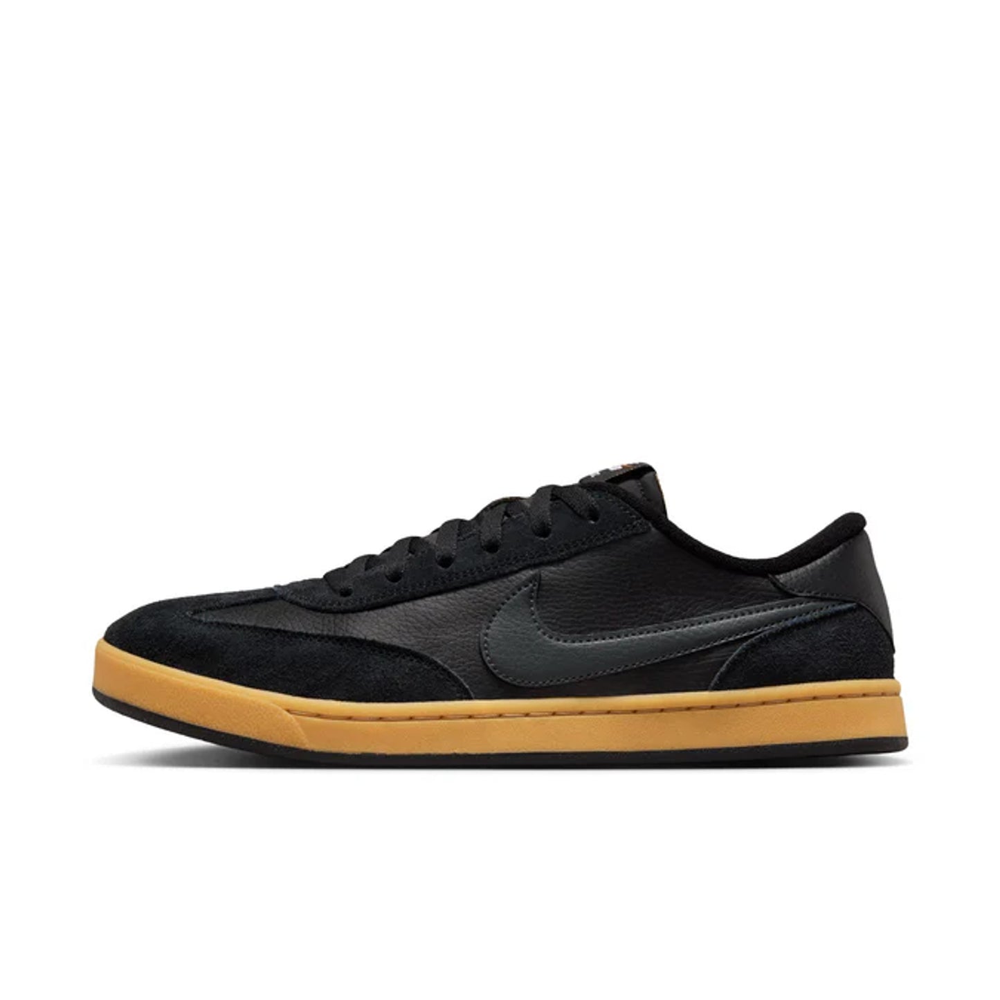 Nike SB FC Classic Skateboard Shoe (Black/Black/Vivid Orange/Anthracite)