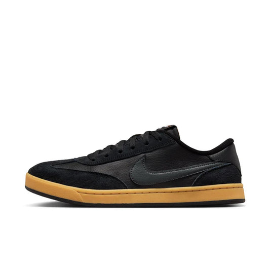 Nike SB FC Classic Skateboard Shoe (Black/Black/Vivid Orange/Anthracite)