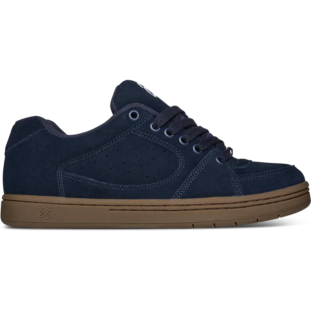 Es Accel Navy Skateboard Shoe Sneaker Shoes