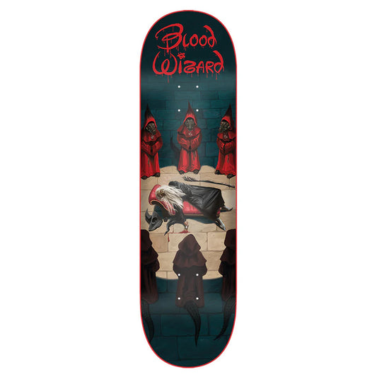 BLOOD WIZARD HERETICS DANCE SKATEBOARD DECK 8.6"