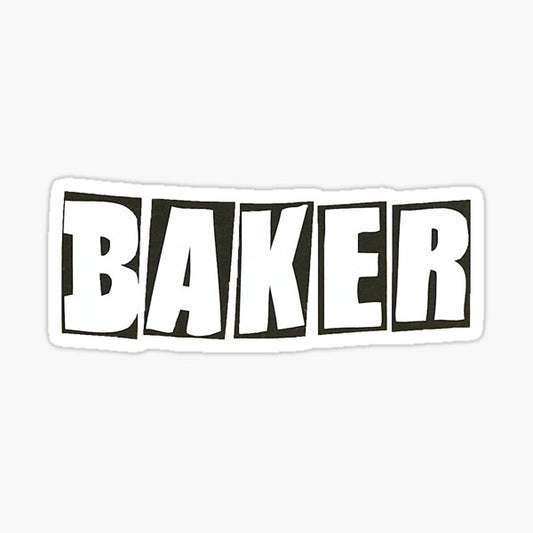 Baker Brand Logo Sticker
