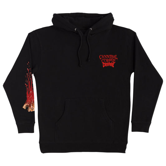 Cannibal Corpse Mens Creature Hoodie (Black)