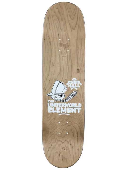 Underworld Element B-Boy Skateboard Deck 8.5 x 31.95 CHRIS HALL PRO MODEL