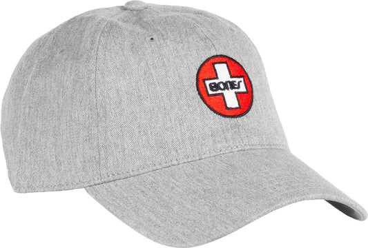 Bones Bearings Dad Hat (Gray)