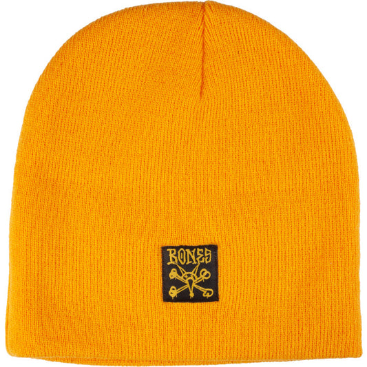 BONES WHEELS Beanie Vato Noir - Gold