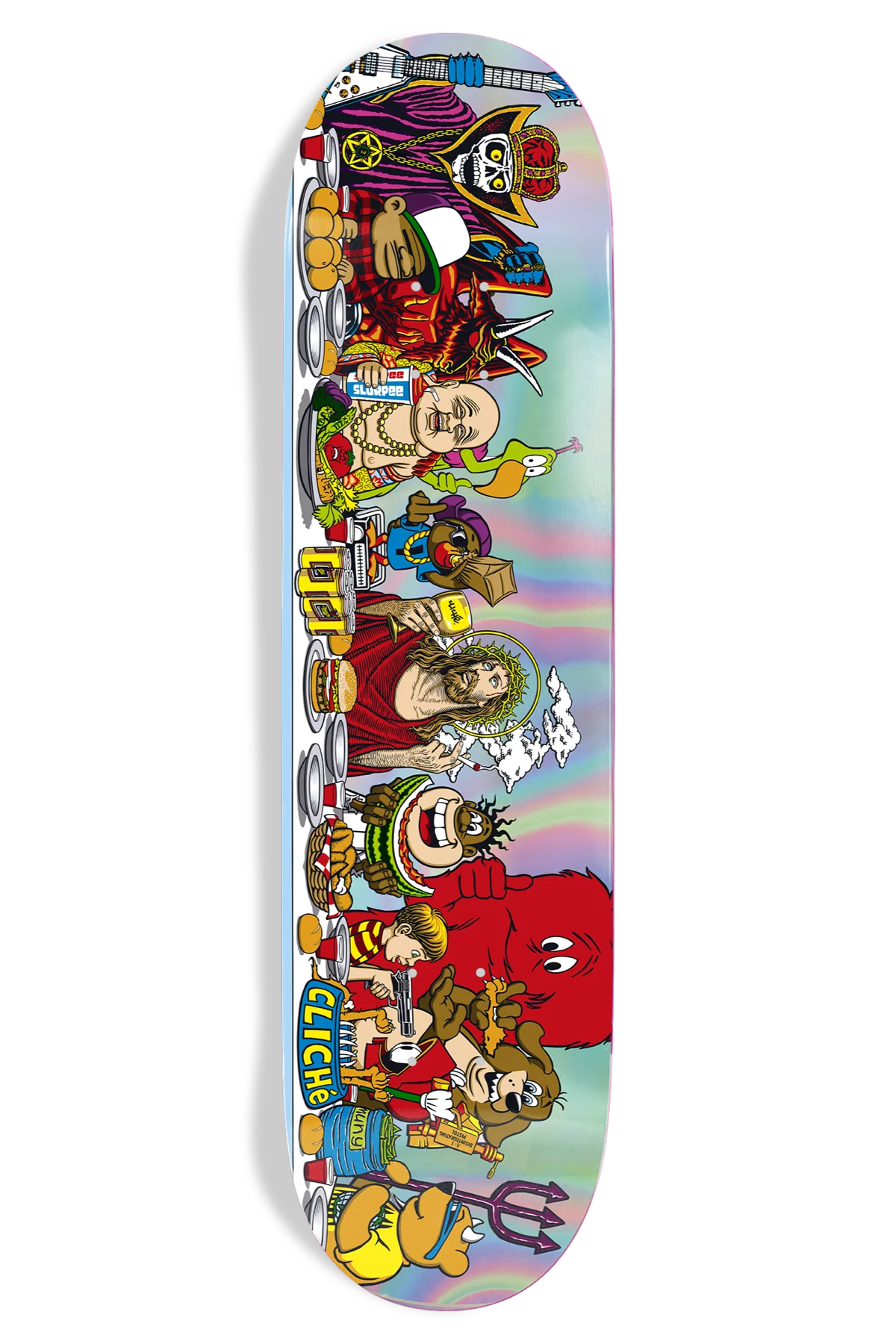 Cliche Last Supper Golden Ticket Blind Bag Skateboard Deck - 8.5