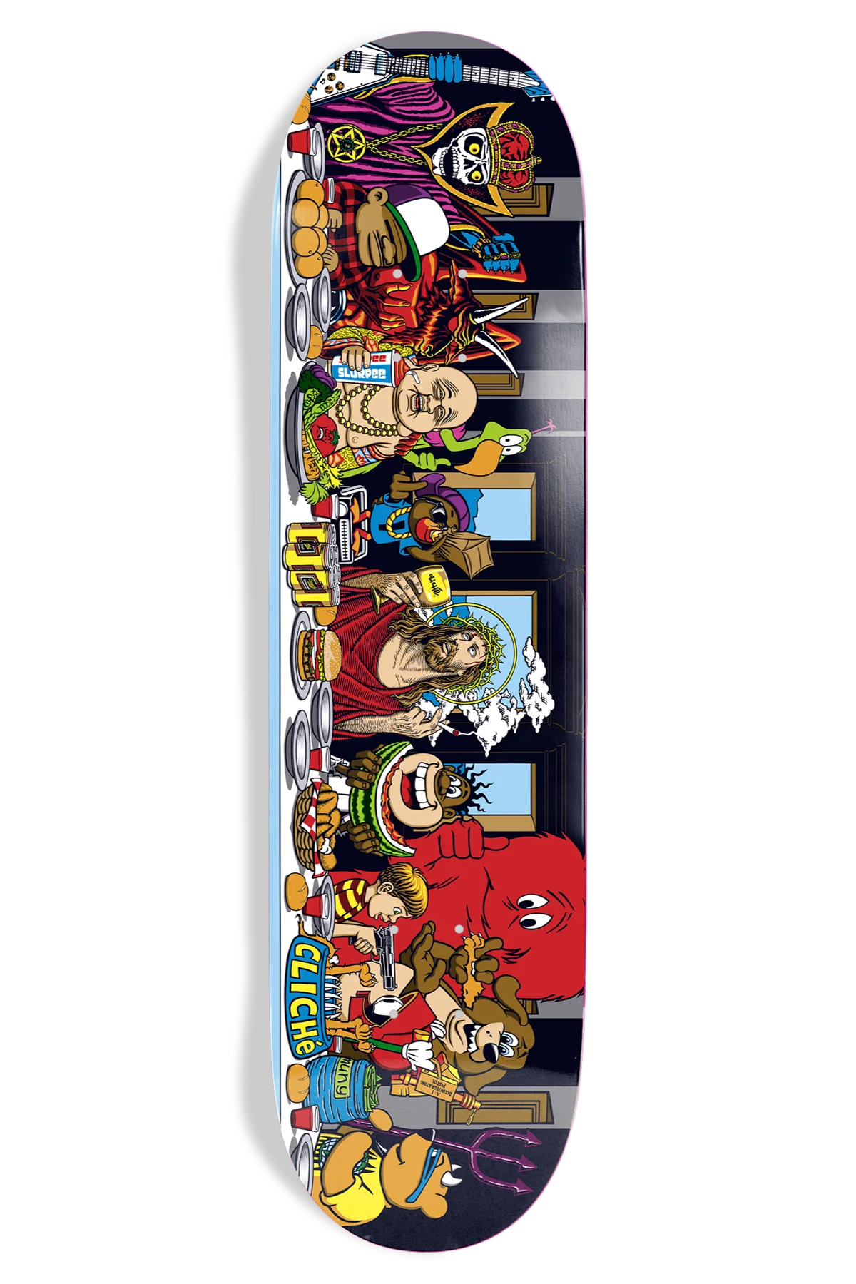 Cliche Last Supper Golden Ticket Blind Bag Skateboard Deck - 8.5
