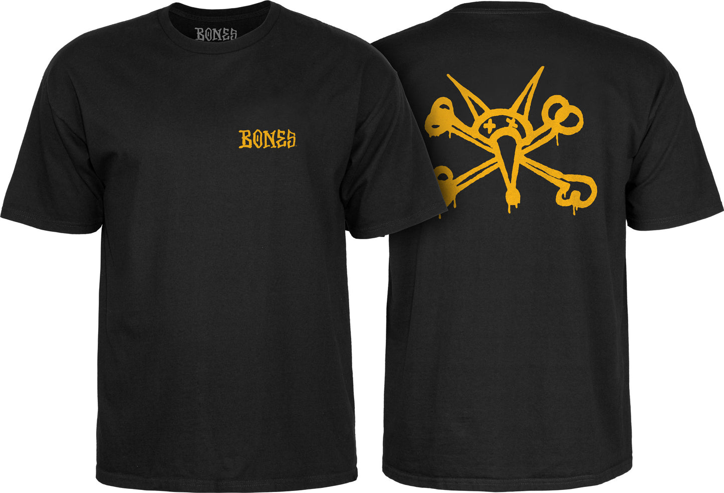 BONES WHEELS Vato Rat T-Shirt (Choose Color)