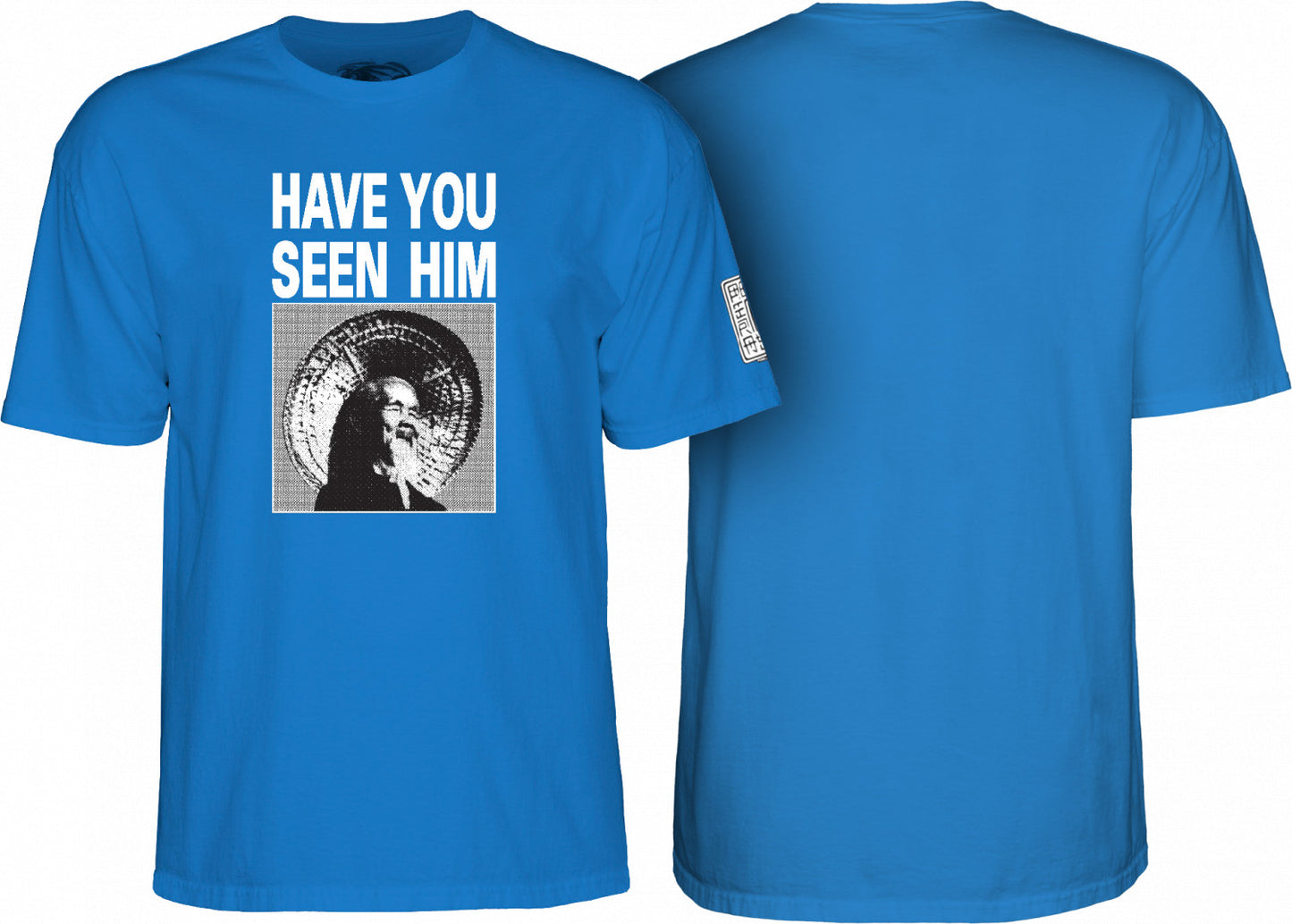 Powell Peralta Animal Chin Have You Seen Him T-Shirt (Royal Blue)