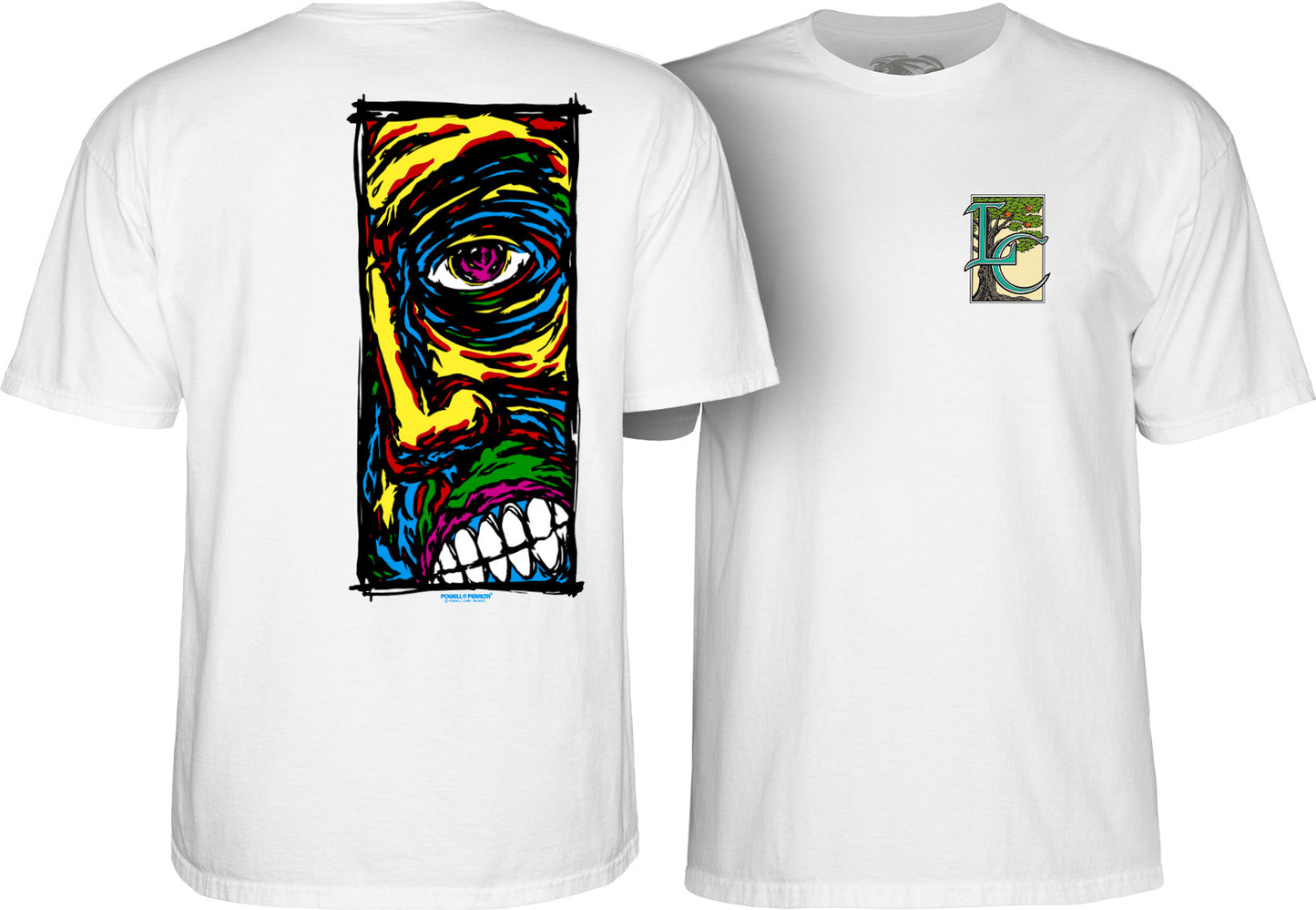 Powell Peralta Lance Conklin Face T-Shirt (Available in 4 Colors) Rad