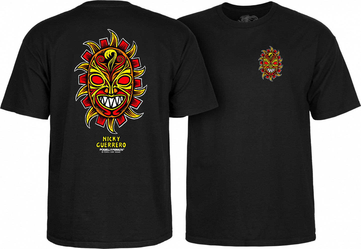 Powell Peralta Nicky Guerrero Mask T-Shirt (Available in 5 Colors)