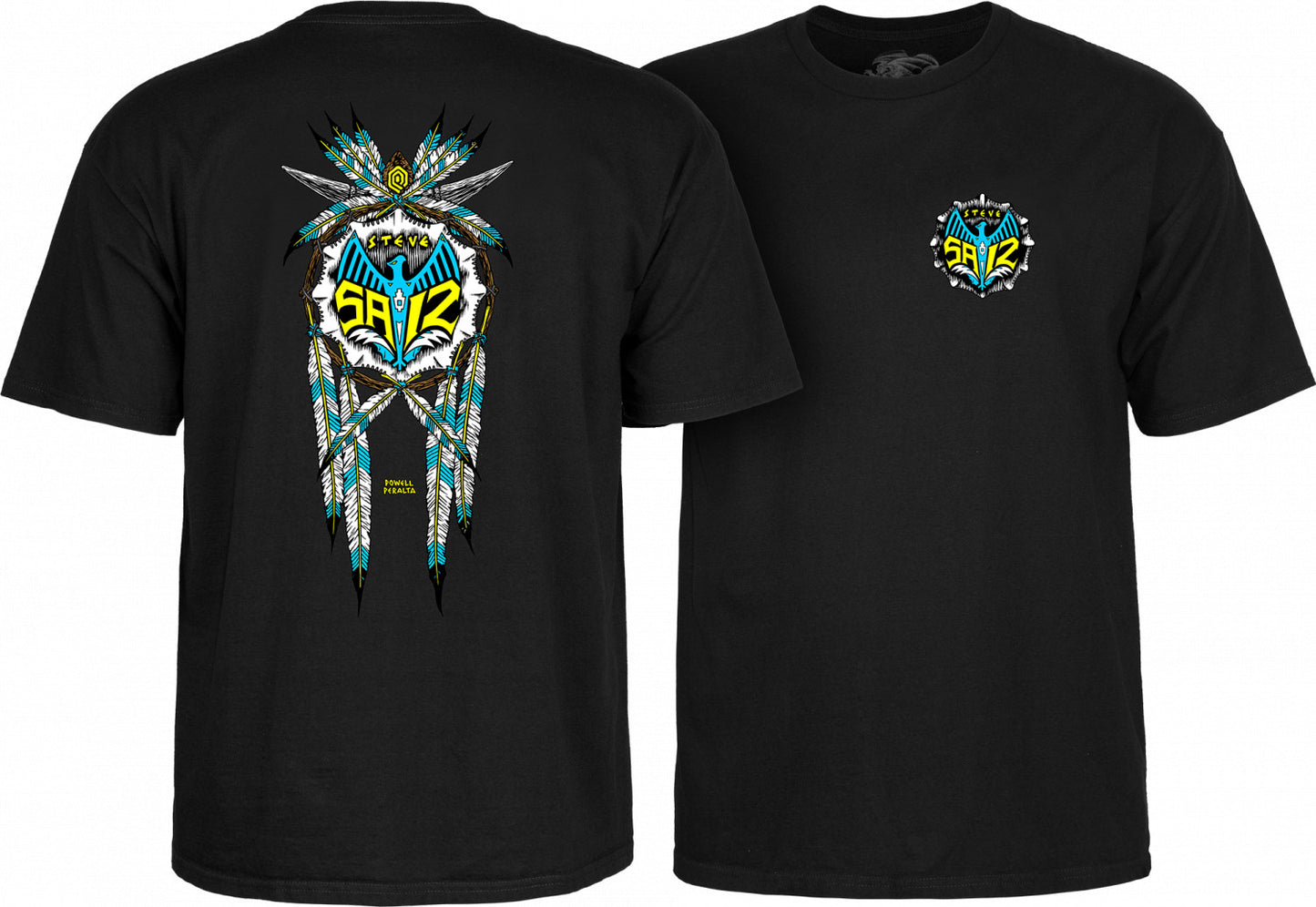 Powell Peralta Steve Saiz Totem T-Shirt (Available in 5 Colors)