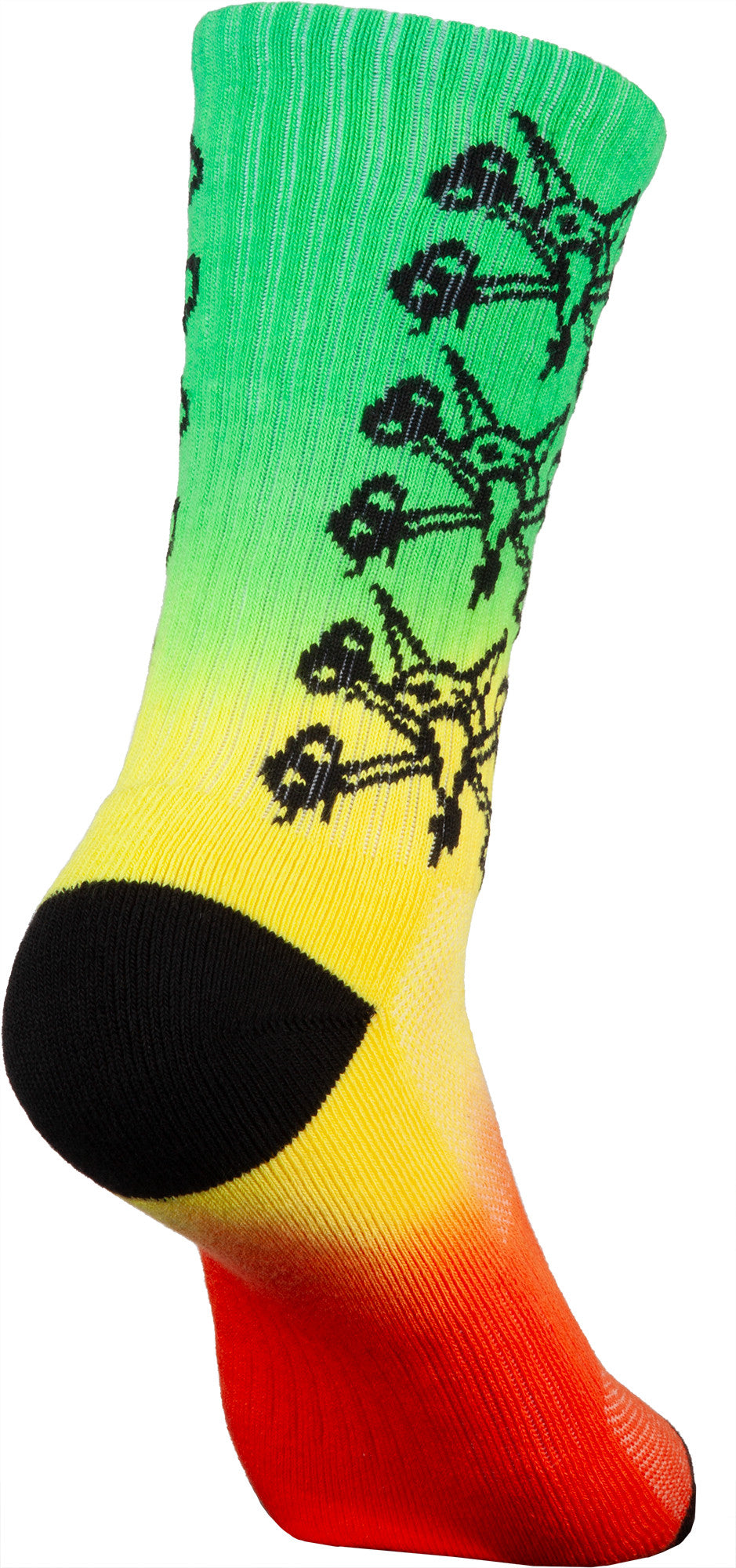 Powell Peralta Vato Rats Cotton Socks Rasta Fade