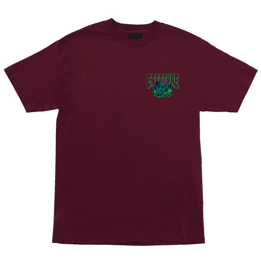 Hellbound Mens Creature T-Shirt (Maroon)