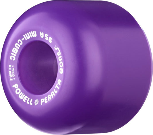 POWELL PERALTA MINI CUBIC PURPLE WHEELS 64MM/95A