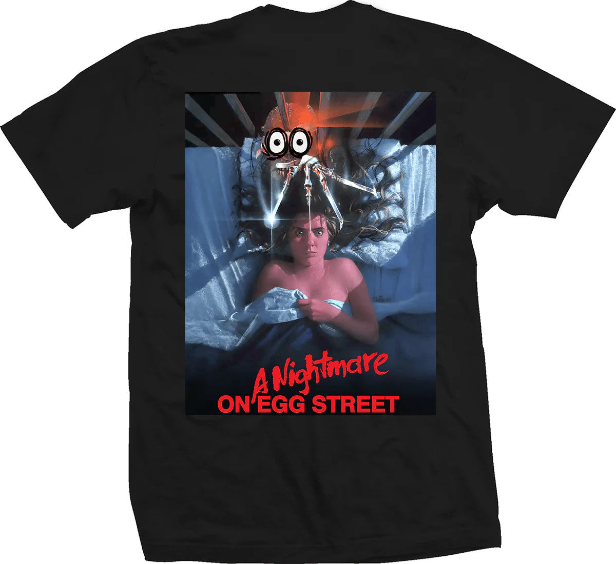 HEROIN SKATEBOARDS NIGHTMARE ON EGG STREET TEE