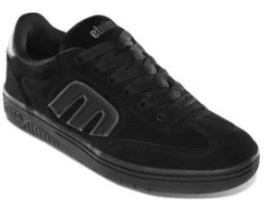Etnies - Locut Shoes | Black Black Skateboard Shoes Don Brown Colorway