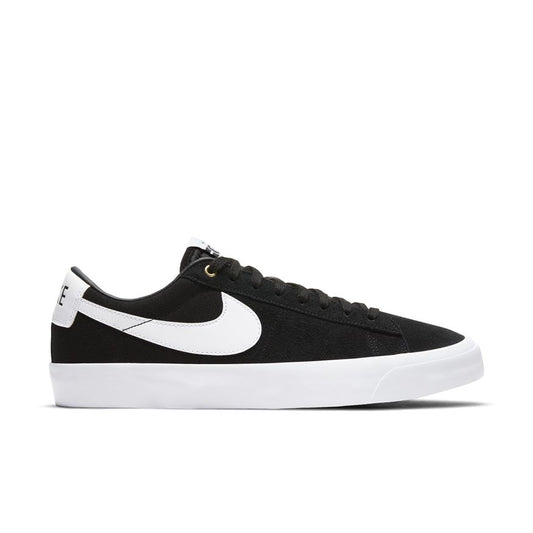 NIKE SB ZOOM BLAZER LOW PRO GT (BLACK/WHITE-BLACK-GUM LIGHT BROWN)