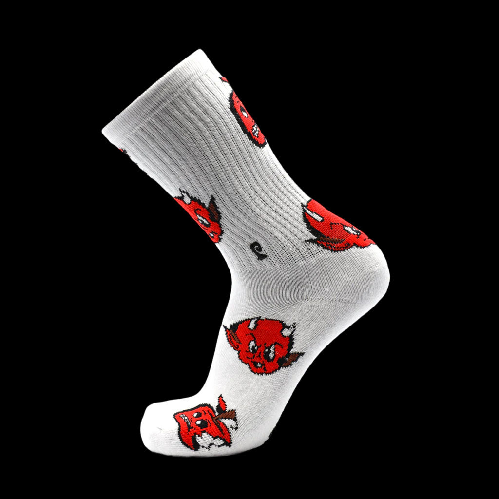 Psockadelic Evil Apple Socks (1 Pair)