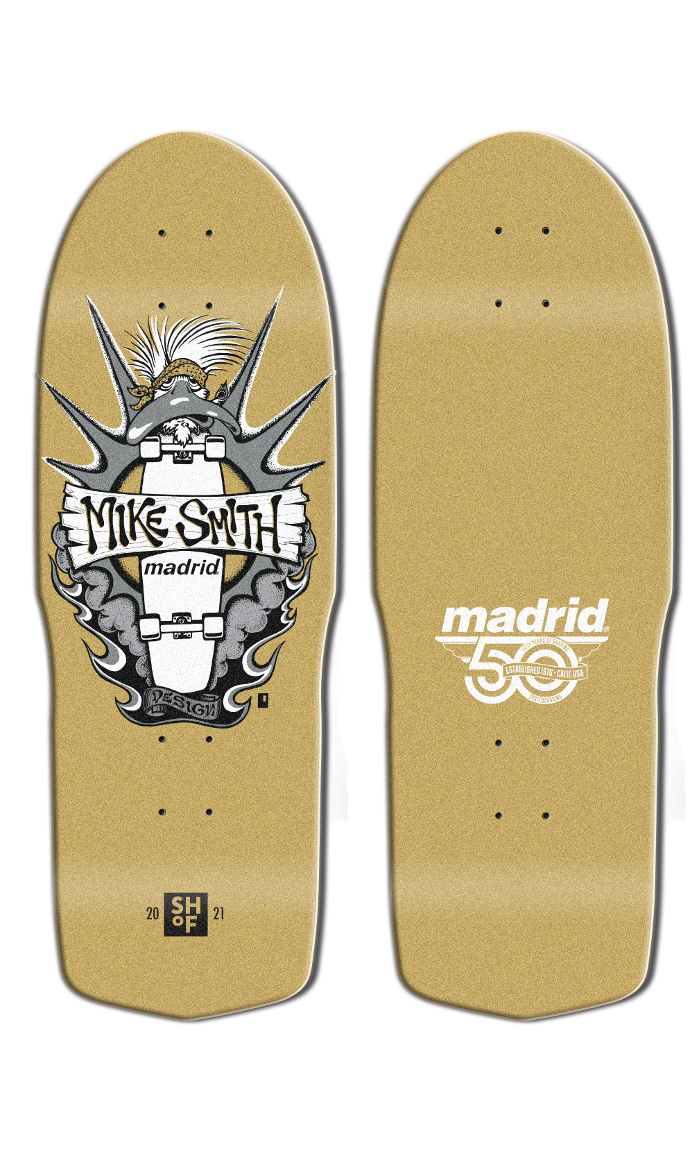 Madrid Mike Smith "Duck" LTD 50th Anniversary SHOF 10.25" Skateboard Deck