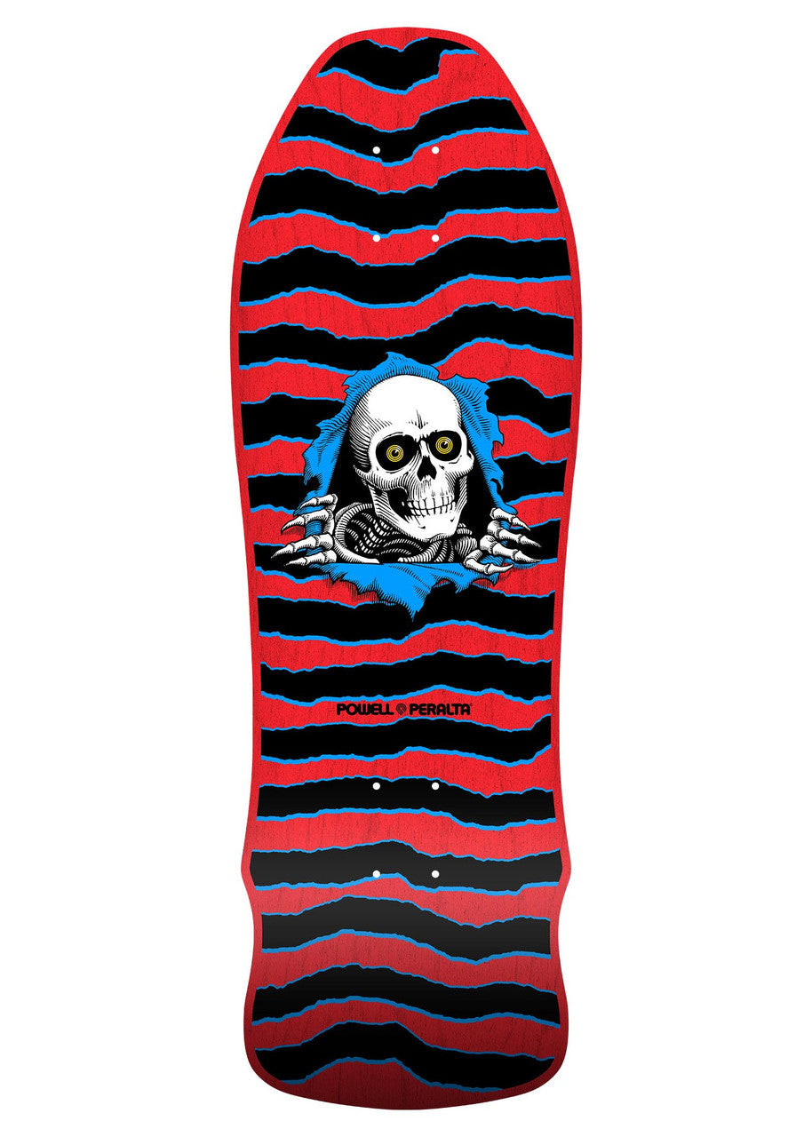 Powell Peralta GeeGah Ripper Reissue Deck Red Stain
