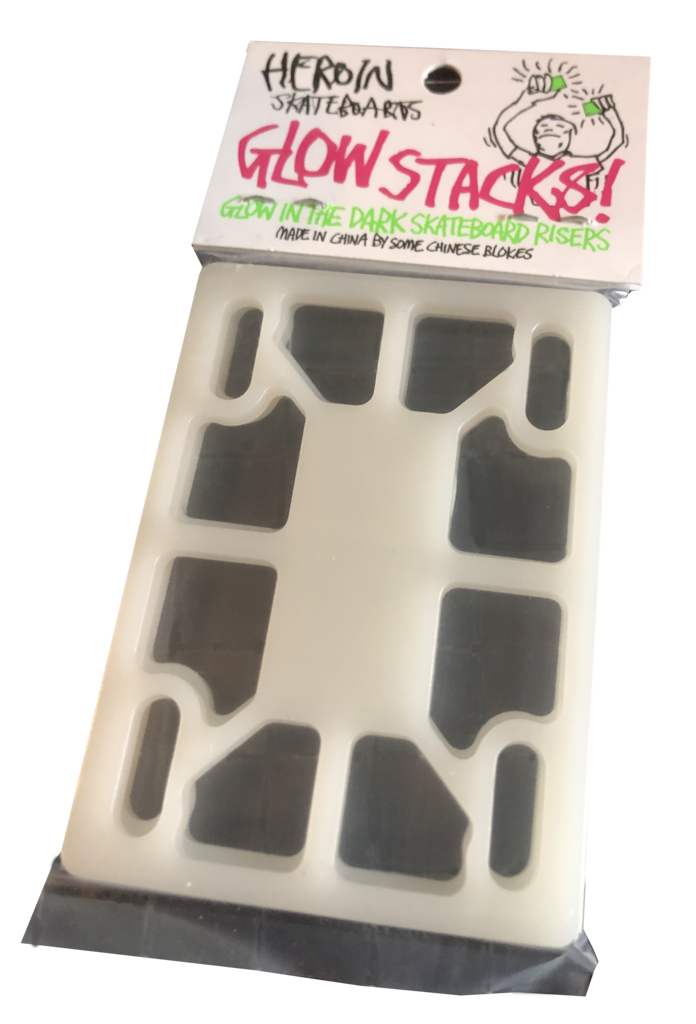 GLOW IN THE DARK 1/8" RISER PADS