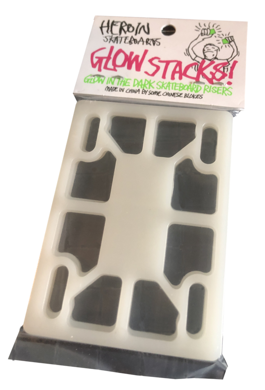 GLOW IN THE DARK 1/8" RISER PADS