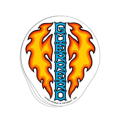Powell Peralta Bones Brigade Guerrero Sticker