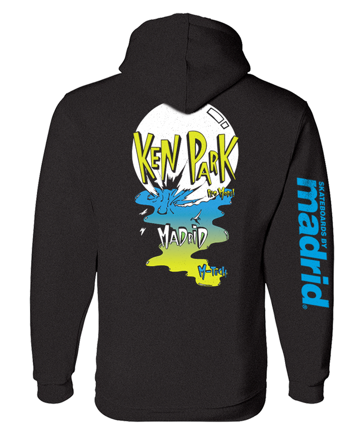 Madrid Skateboards Ken Park Hooded Sweatshirt (Glow Print)