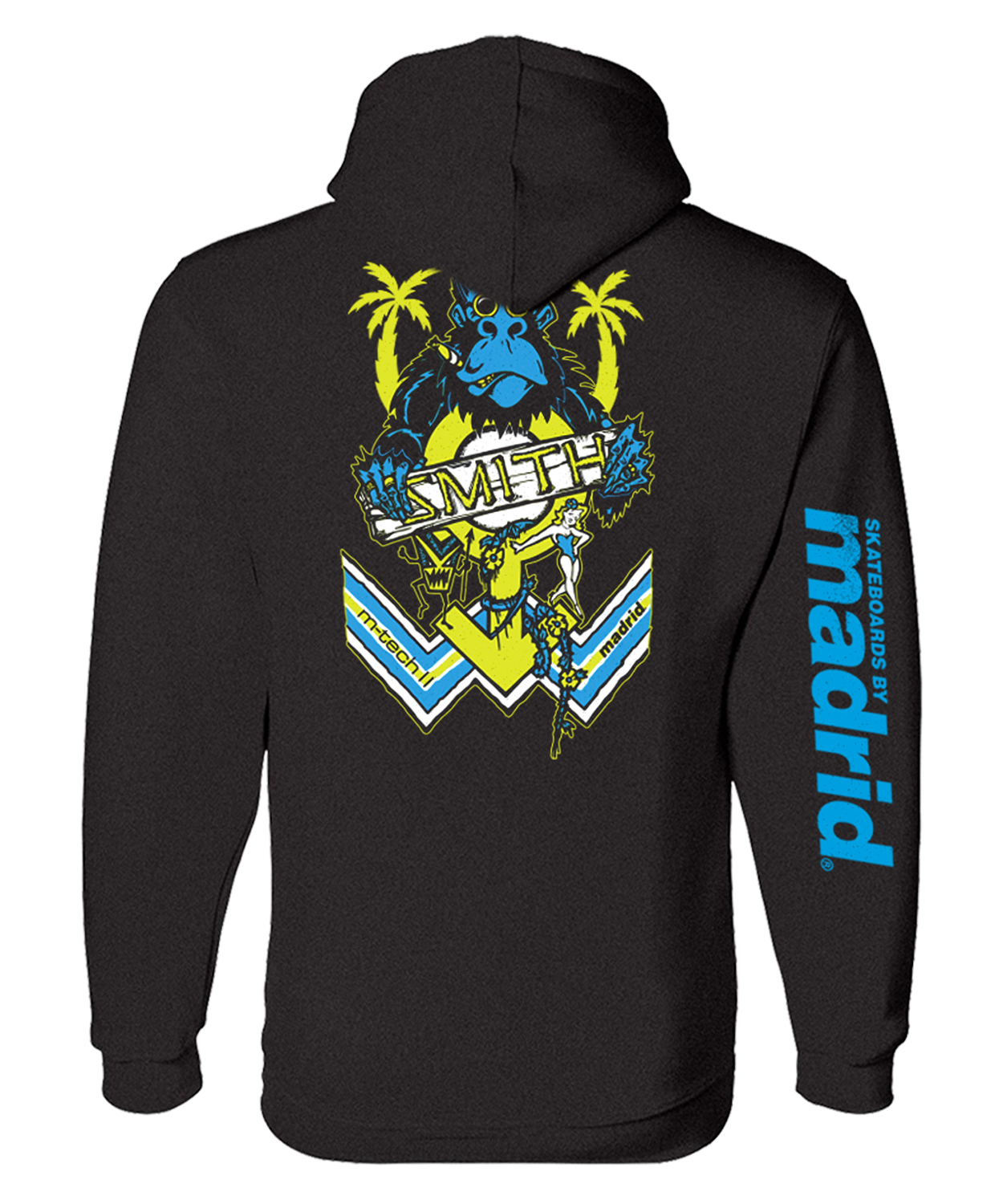 Madrid Skateboards Mike Smith Hooded Sweatshirt (Glow Print)