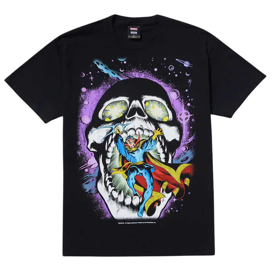 HUF X Avengers Strange Skull T-Shirt (Black)