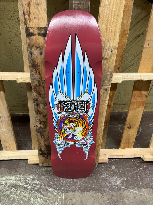 **BLEM** SMA Santa Monica Airlines Bennett Harada reissue Skateboard Deck