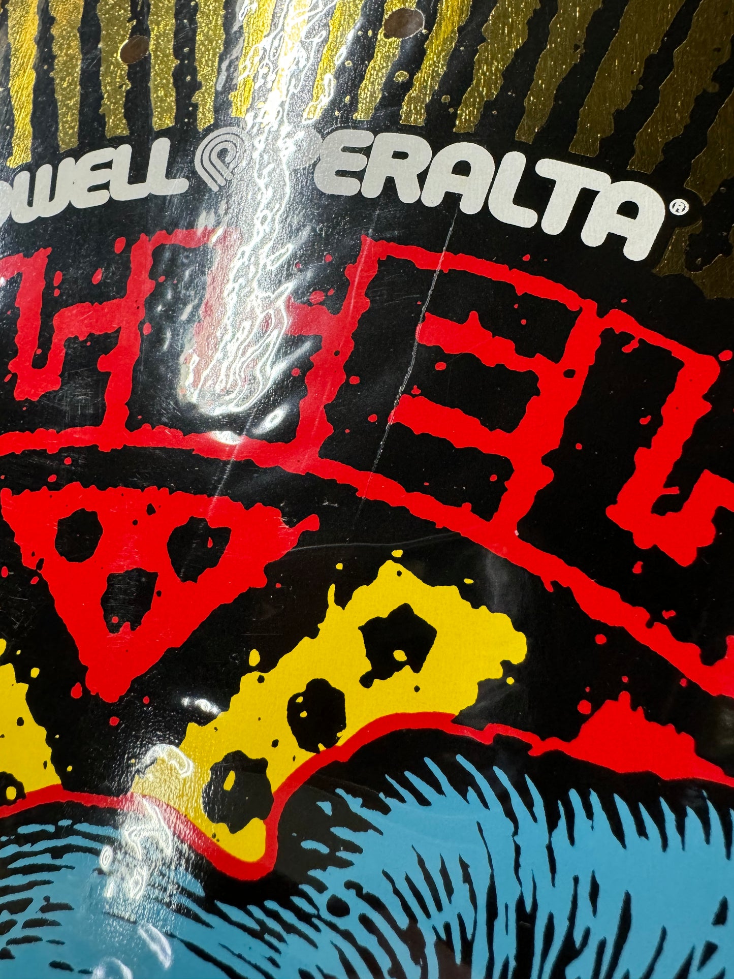 **Blem** Powell Peralta Mike Vallely gold foil old school reissue skateboard deck